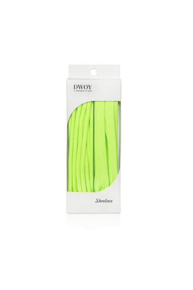 2 Pairs of Neon Green Shoelaces
