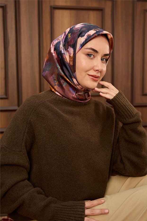وشاح حرير تويل 11486-22