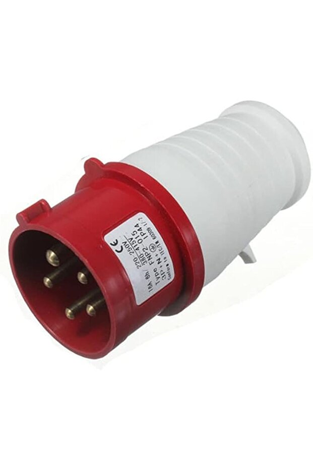 Industrial Socket Plug Multi Plug & Wall Socket IP44 Water Resistant for Industries (16A 5PIN 2