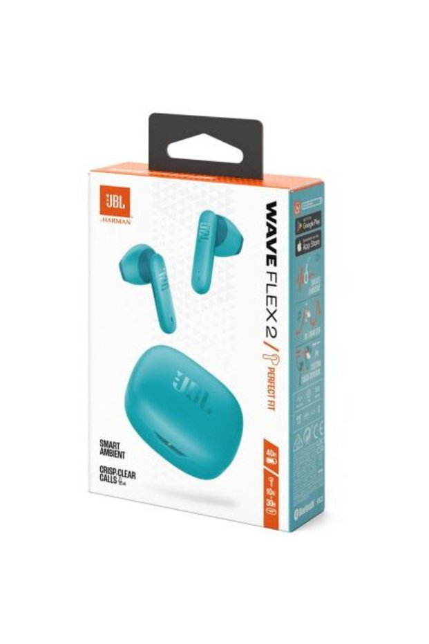 JBLWFLEX2BLU, TWS, IP54, ANC, Bluetooth 5.3, Син