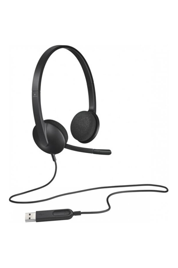 H340 Headset cu microfon, negre - 3