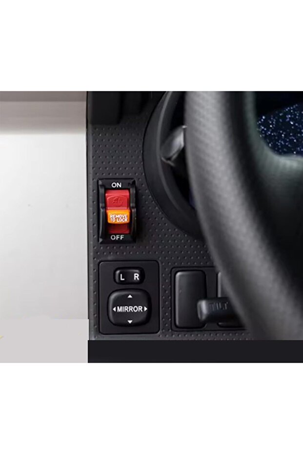 Kill Switch ESP Switch Cover, Non-Slip Control Panel, Off-Road Compatible Toyota FJ Cruiser