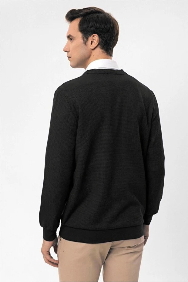 EXCULUSİVE SMART CASUAL DÜĞMELİ HIRKA - 4