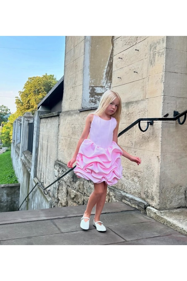 Bulut Model Kız Çocuk Elbisesi - 2