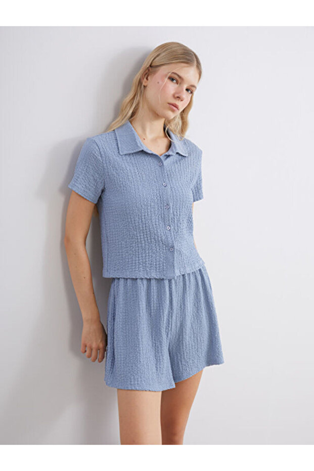 Women's Textured Shirt