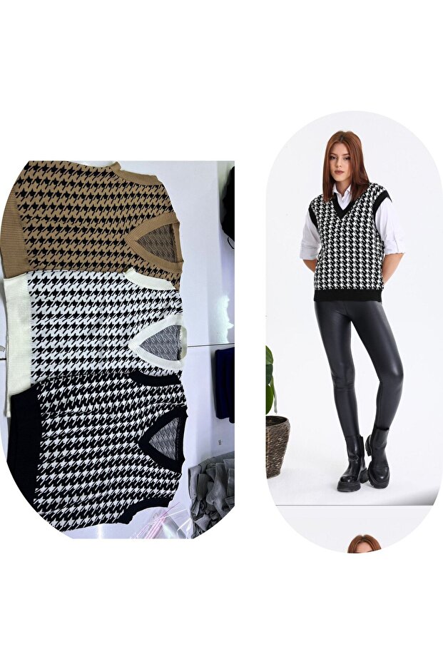 Sweater Houndstooth - 2