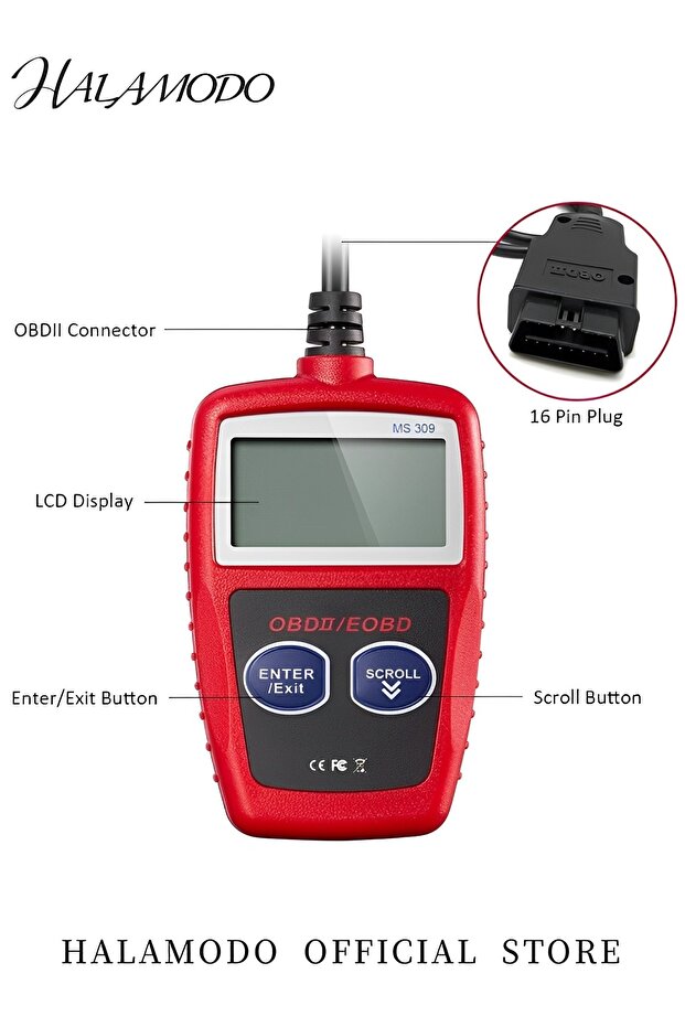 Car OBD2 Diagnostic Scanner Code Reader Diagnostic Scan Tool Check Engine Failure Code - 2