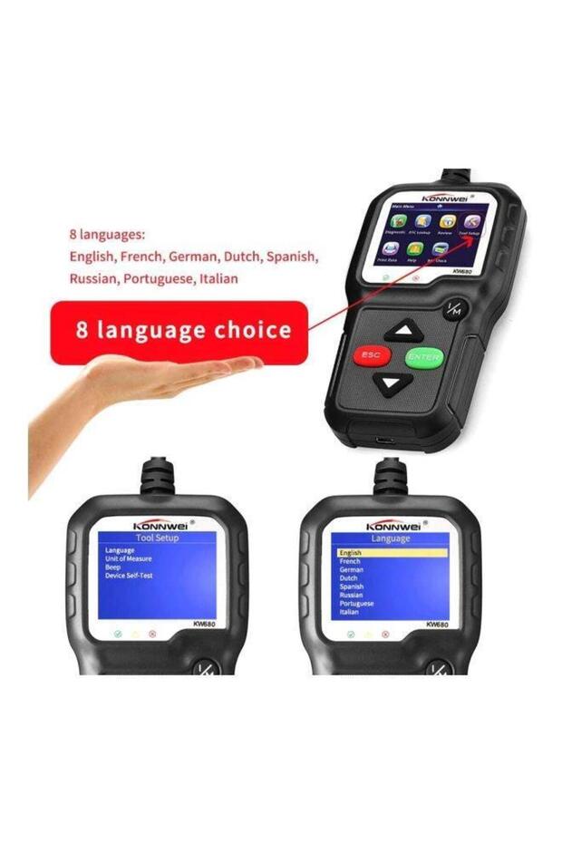 Diagnostic Tool Car Code Reader - 4