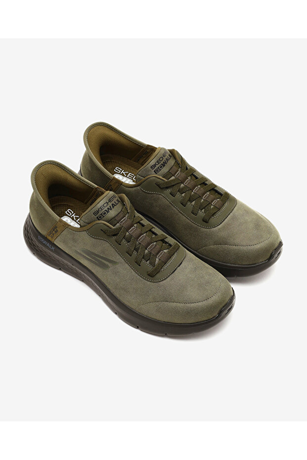 GO WALK FLEX SMOOTH MOTION Erkek Haki Yürüyüş Ayakkabısı 216326TK OLV - 6