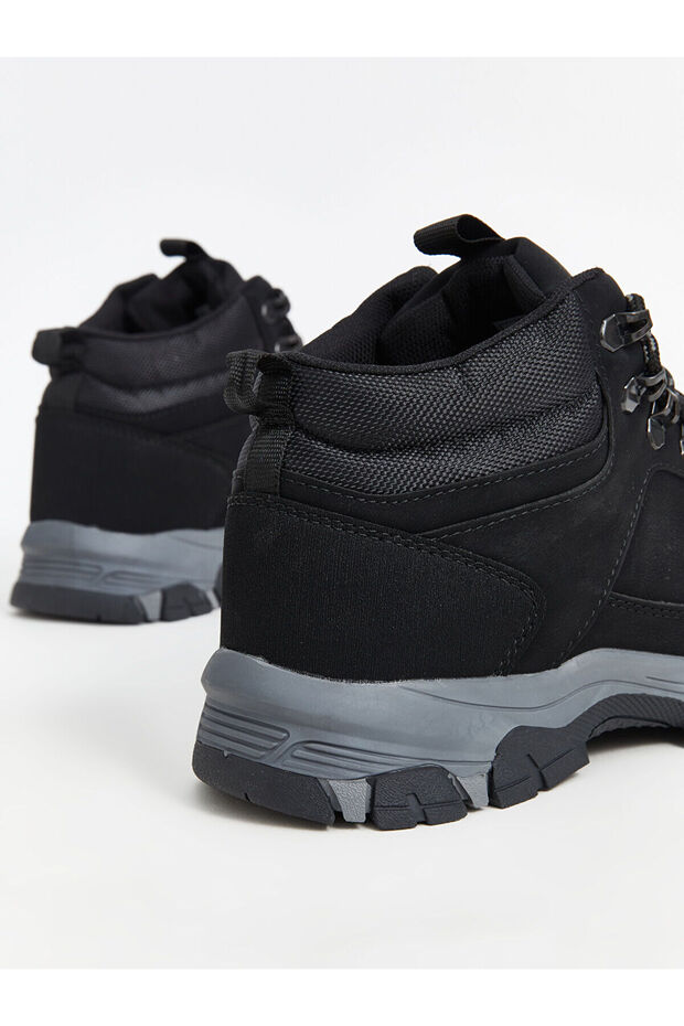 LCW STEPS Siyah Bağcıklı Erkek Trekking Bot - 5