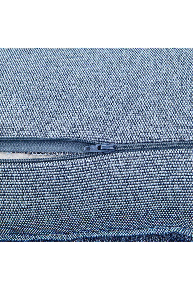 Soft Plaid Kırlent - Mavi - 45x45 cm - 5