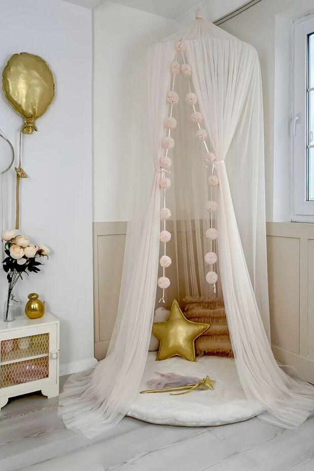 Tül Cibinlik Basic Pinkish Vanilla - 6