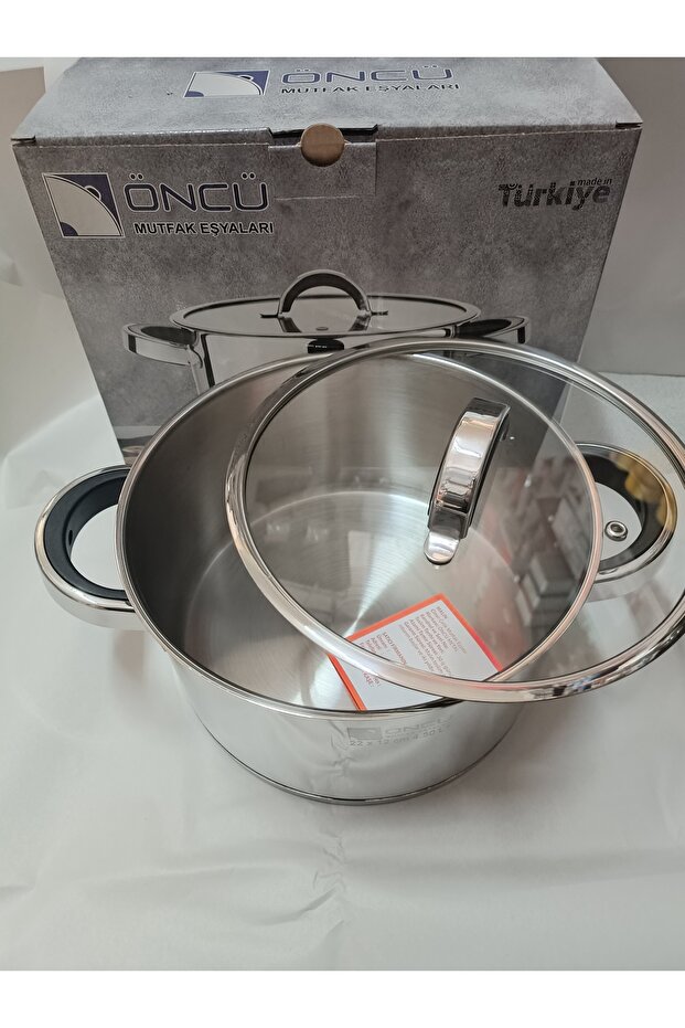 ÇELİK BUSE 22cm ÇELİK DERİN TENCERE - 2