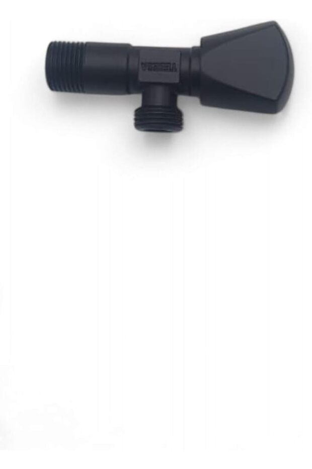 صمام زاوية أسود عالي الجودة، تصميم ألماني - 1