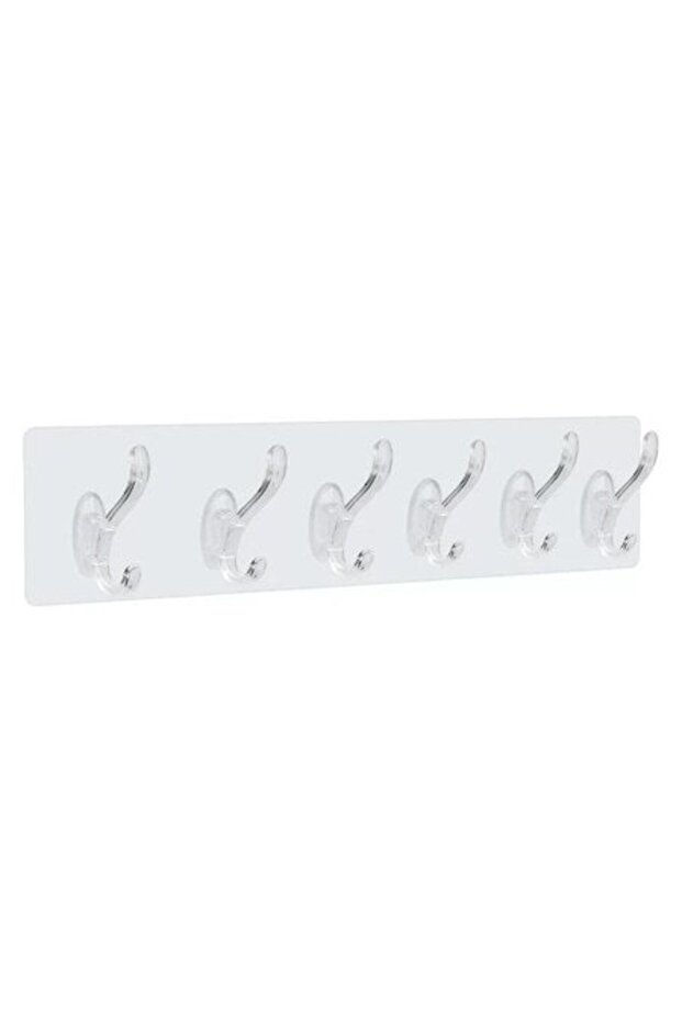 Set de 6 cârlige adezive super rezistente - 1