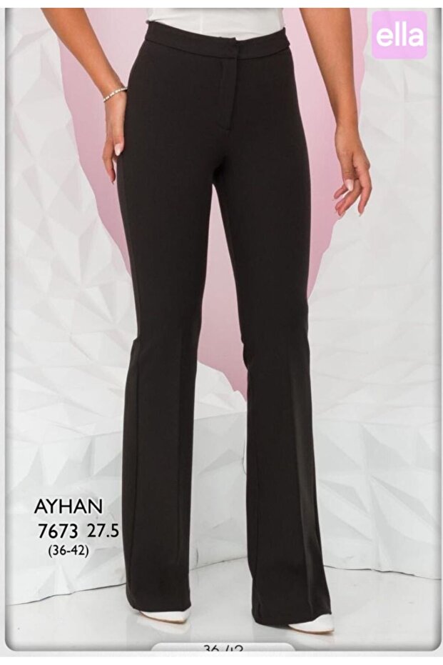 İspanyol Paça Pantolon - 1