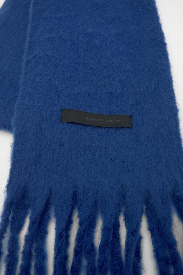 Düz püsküllü atkı - 4