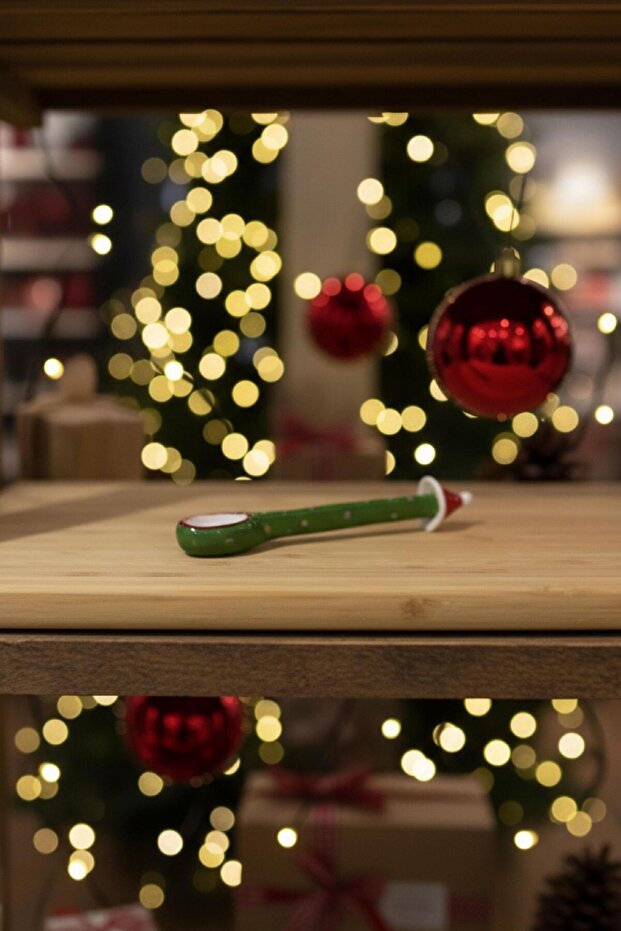 ملعقة سيراميك خضراء - 2