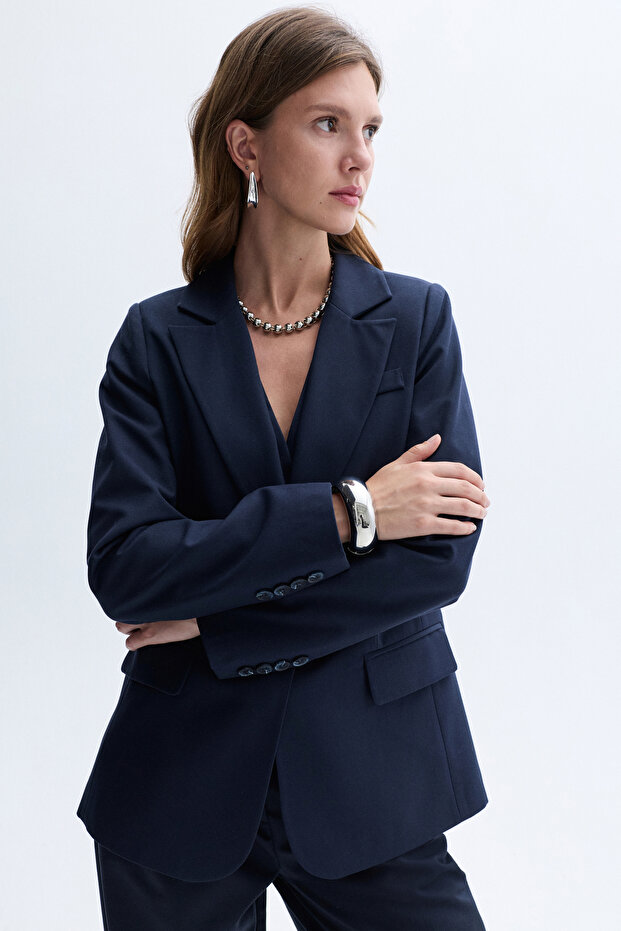 REGULAR FIT BLAZER CEKET - 4