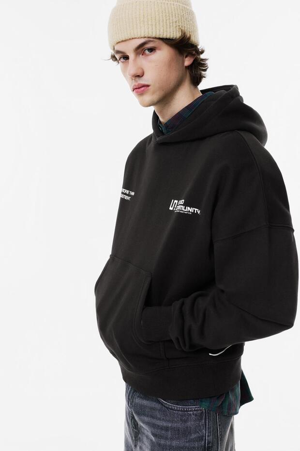 STWD kapüşonlu sweatshirt - 4