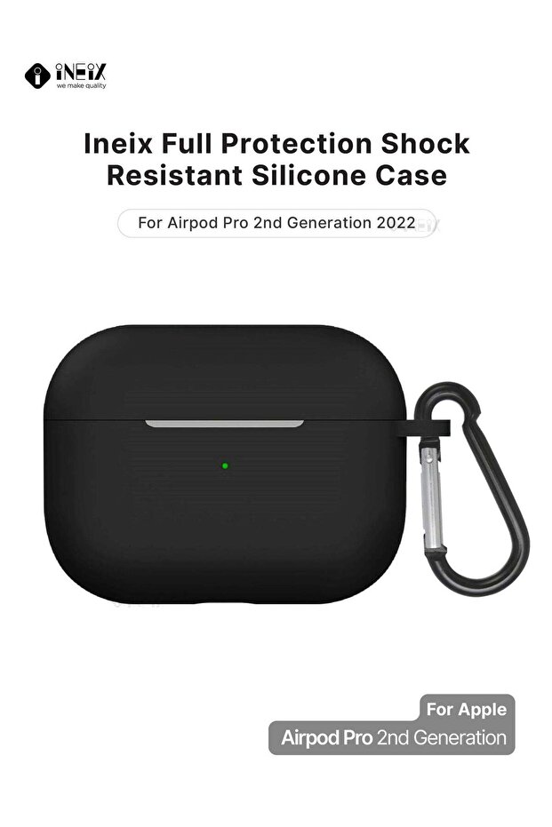 غطاء حماية ناعم من السيليكون لسماعات Apple AirPods Pro (الجيل الثاني) 2022