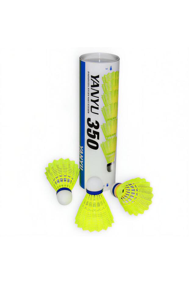 6-Piece Professional Badminton Ball Set - High Speed and Seamless Flight-Shuttlecock-Badminton Supplies