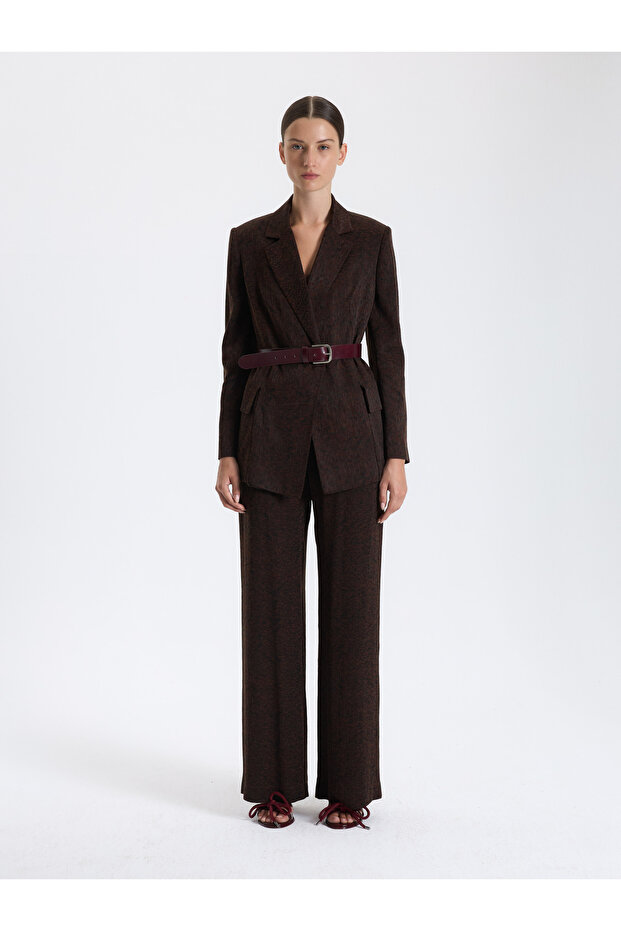 Desenli Oversize Blazer - 6