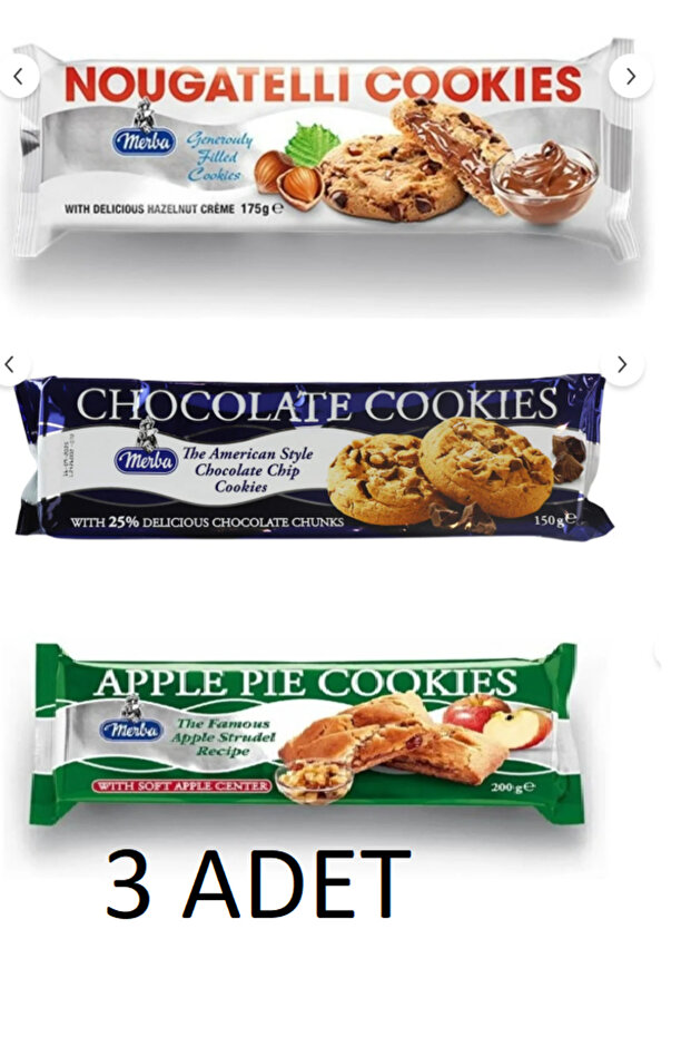 3 Çeşit Cookıes - 1