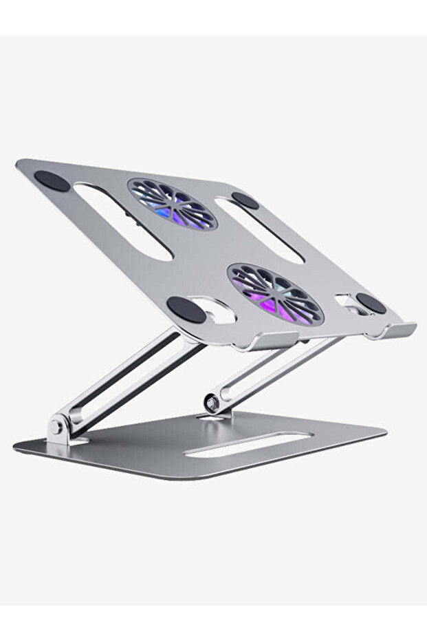 Folding Adjustable Laptop Stand Holder with Cooling Fan