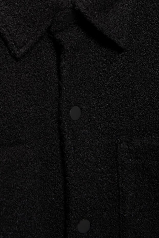 Suni yünlü ince ceket - 8