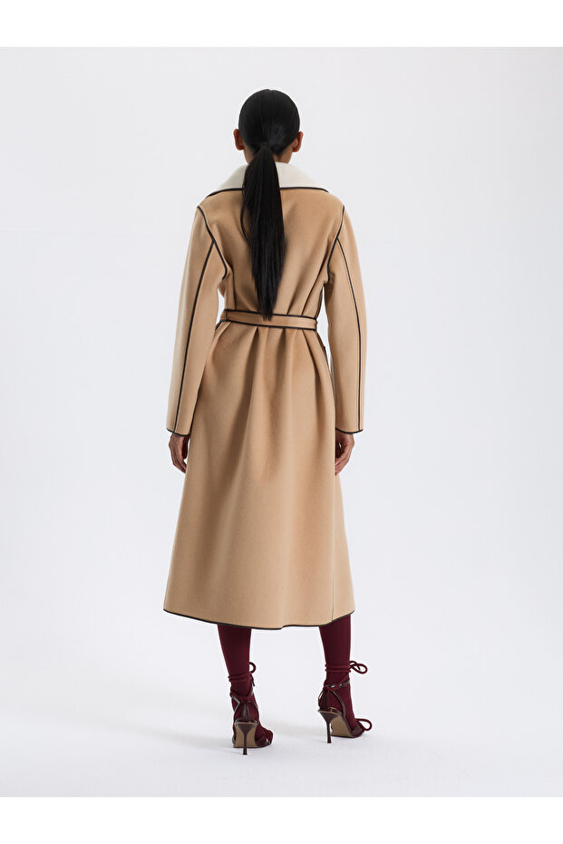 Kontrast Biyeli Cepli Kaban - 3