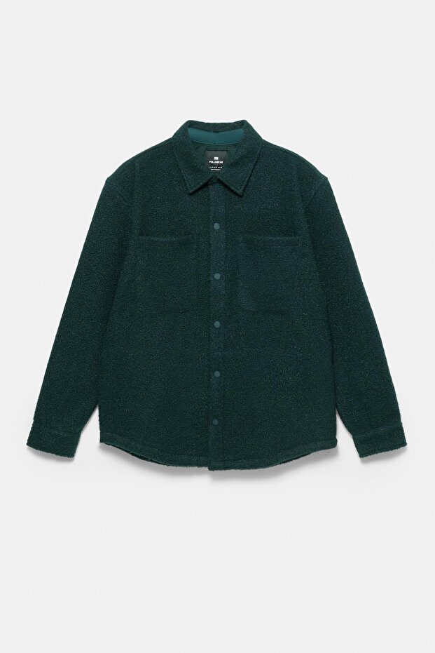 Suni yünlü ince ceket - 6