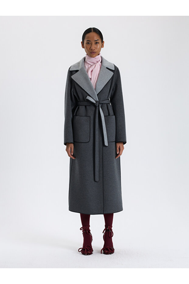 Kontrast Biyeli Cepli Kaban - 1