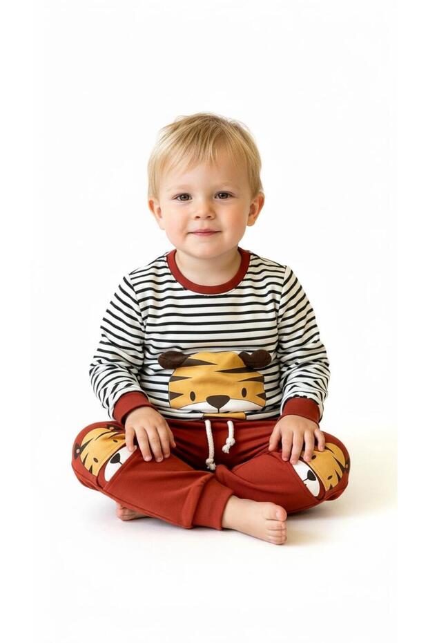 الشكل مطبوع مجموعة من قطعتين - 4