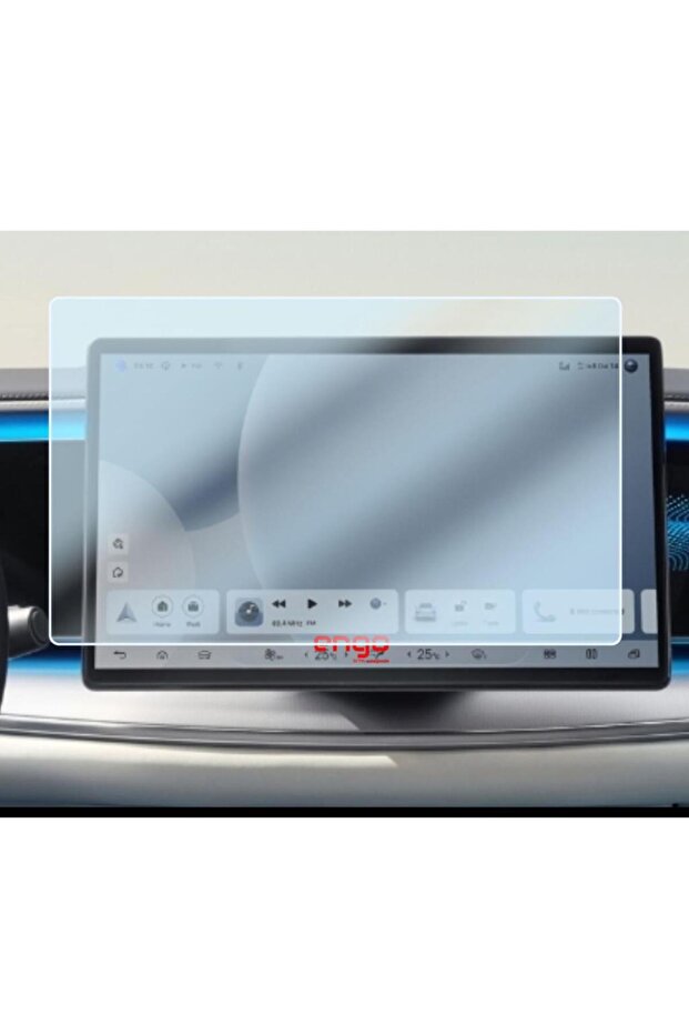 واقي شاشة BYD Sealion 7 مقاس 15.6 بوصة للوسائط المتعددة 9H نانو