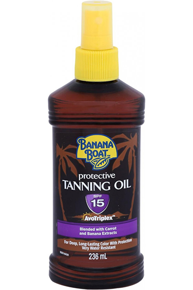 Protective Tanning Oil-Spf15-Carrot & Banana Extracts-Deep Long Lasting Color