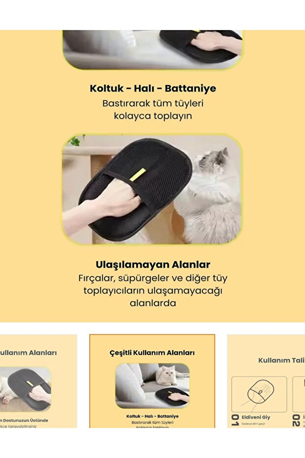 Tüy Toplayici Eldiven - 3
