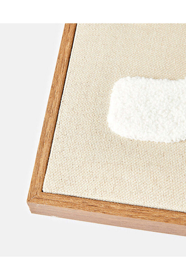 Beige Abstract Wall Art - 5