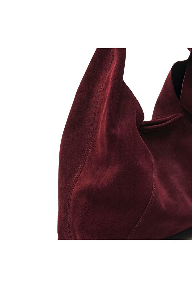 POCHE BORDO SÜET Kadın ÇANTA - 3
