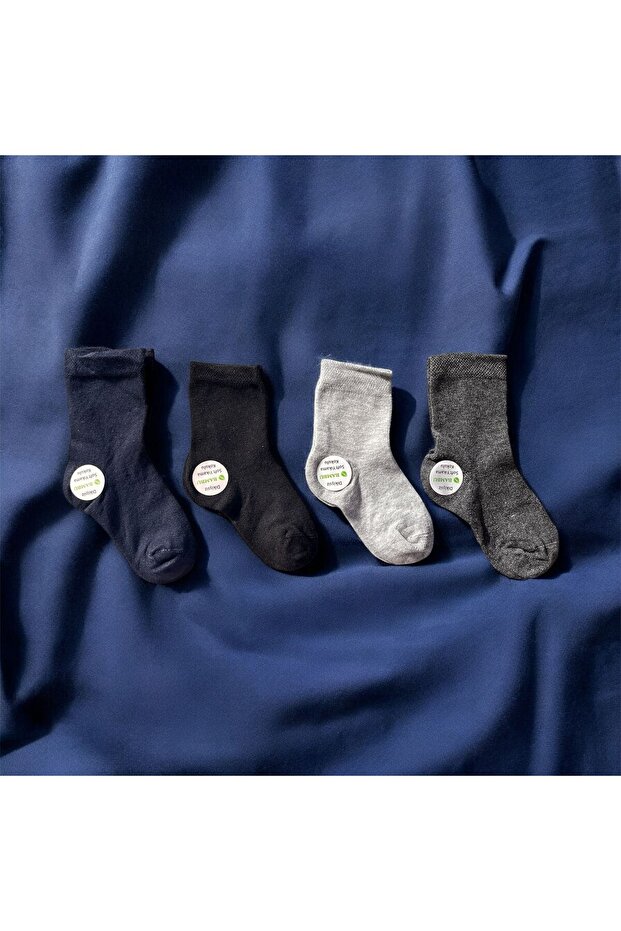 جوارب من الخيزران (4 قطع) - 1