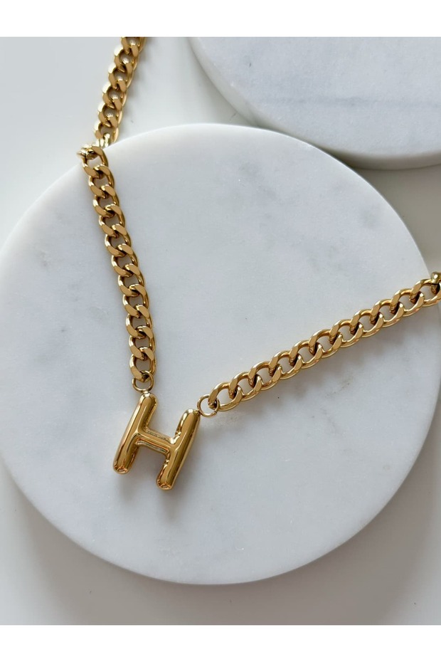 Basic Letter Necklace - 1