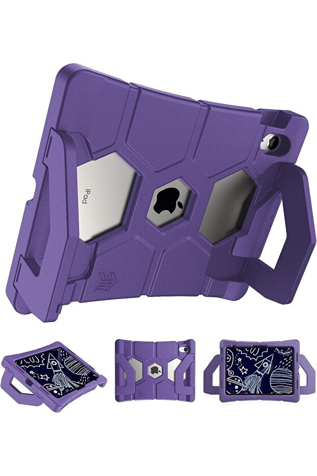 Duxling Case for iPad 10th Gen 2022 - Kid-Proof Purple