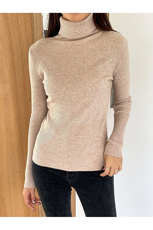 Γυναικεία μακρυμάνικη μπλούζα κοτλέ Basic - 6