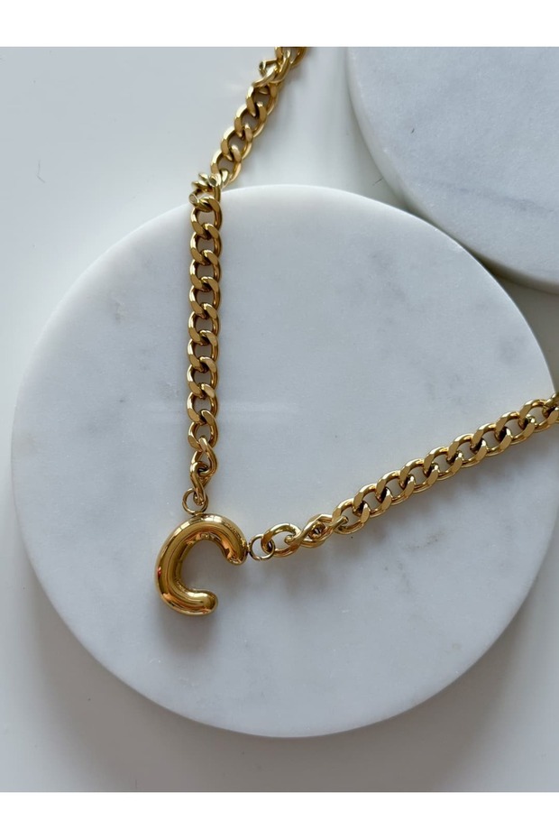 Basic Letter Necklace - 1