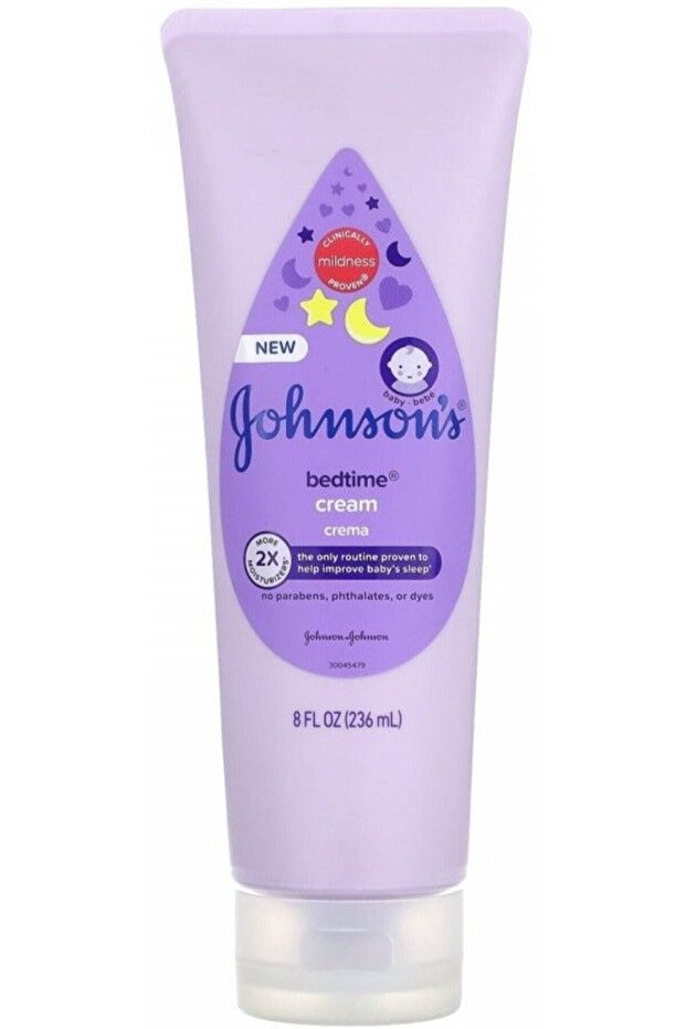 Johnson & Johnson, Bedtime Cream, 8 fl oz (236 ml)