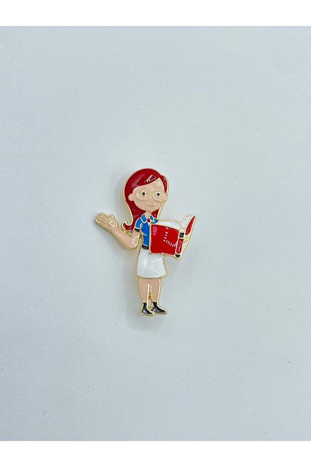 Broş Öğretmen Figür Broş - 1