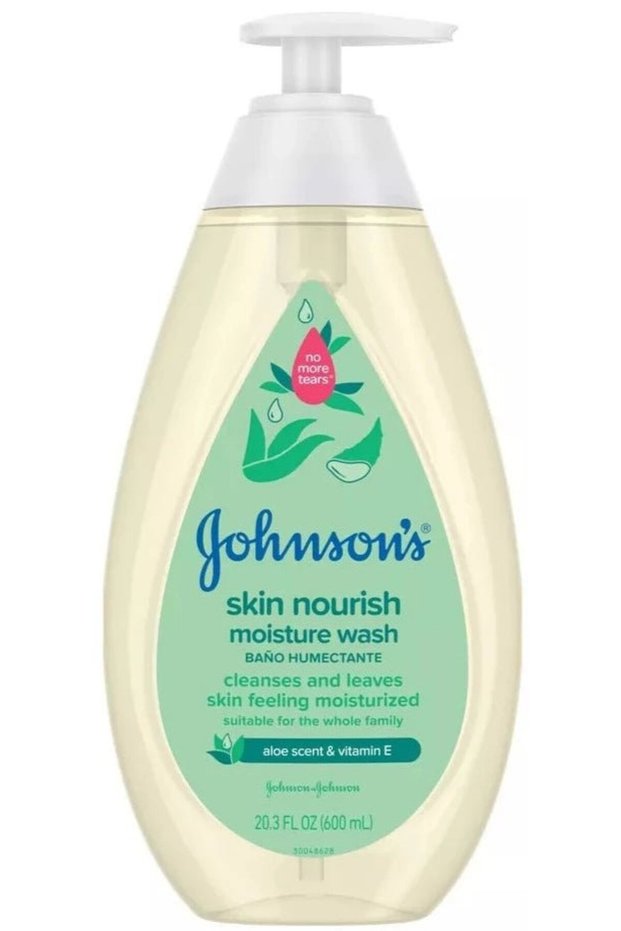 Skin Nourishing Moisture Baby Body Wash, Aloe Scent & Vitamin E, Hypoallergenic - 20.3 fl