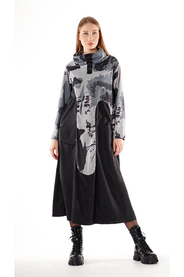 cu secțiuni Rochie de designer - 3