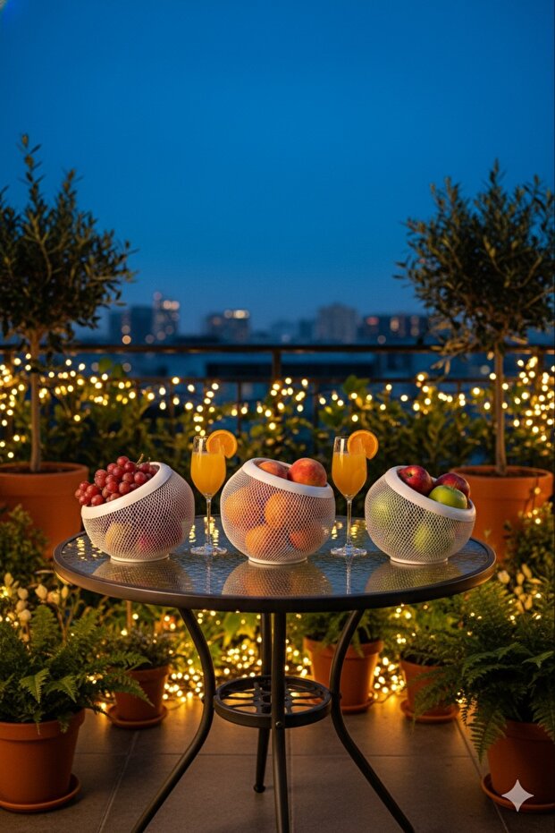 Versatile serving basket set - 3