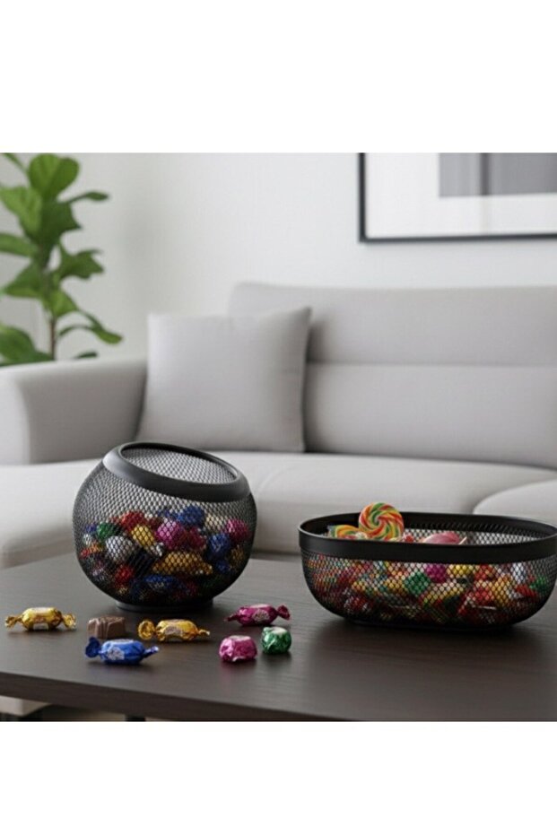 Multi-purpose fruit basket and coffee capsule set